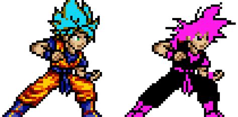 Goku Pixel Art Maker