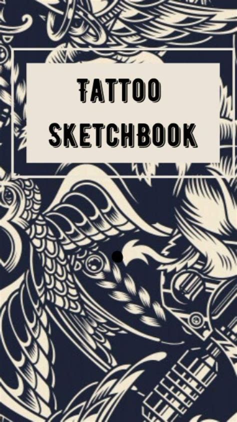 Tattoo Sketch Book A Large Square Sketchbook With Design Forms An