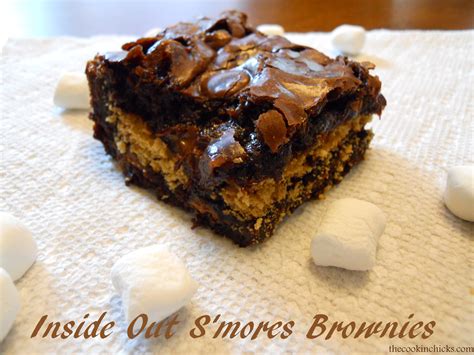 Inside Out Smores Brownies