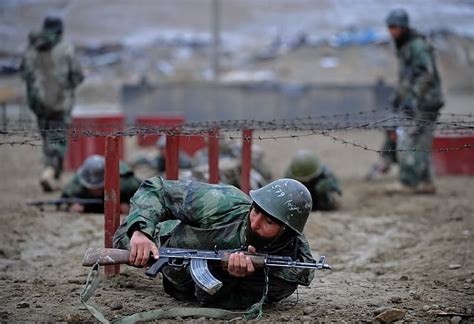 Hd Wallpaper Afghan National Army War And Army Soldier Training Real