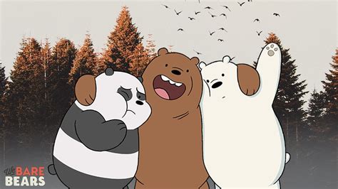 Aesthetic Laptop Hd We Bare Bears Wallpapers Wallpaper Cave