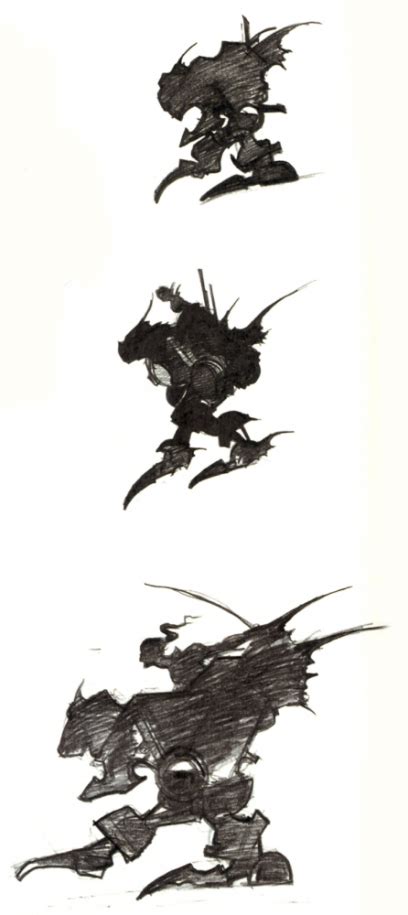 Final Fantasy Vi Logo Sketches