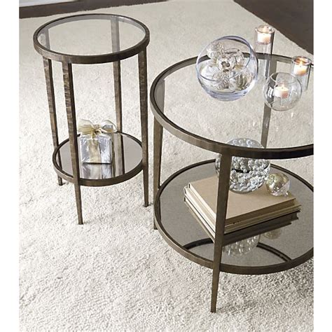 This opens in a new window. Clairemont Round Side Table in 2020 | Coffee table crate ...
