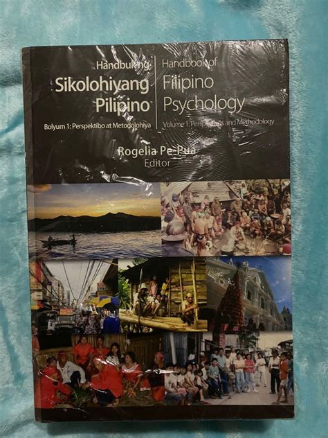 Handbuk Ng Sikolohiyang Pilipino Filipino Psychology Volume 1 And 2
