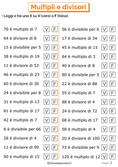 Eccovi allora una imperdibile ed utilissima raccolta di esercizi sulle equivalenze sviluppati appositamente per la scuola primaria e, in particolare. Esercizi su Multipli e Divisori per la Scuola Primaria ...