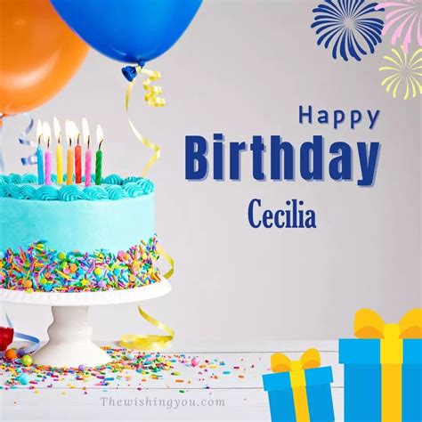 100 Hd Happy Birthday Cecilia Cake Images And Shayari