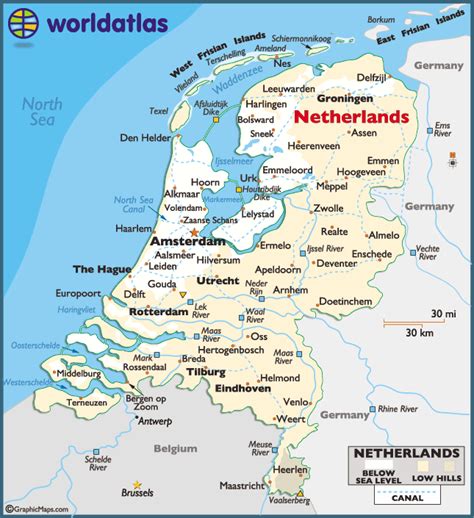 map of the netherlands with cities florida gulf map