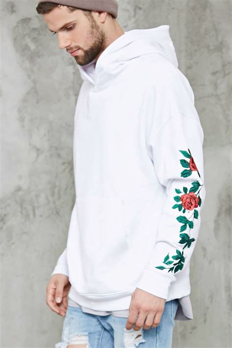 floral embroidery hoodie hoodie fashion hoodies men mens sweatshirts