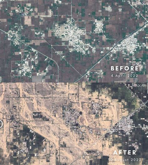 Before And After Satellite Images Reveal Horrific Extent Of Floods In