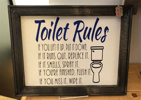 Funny Bathroom Rules Artofit