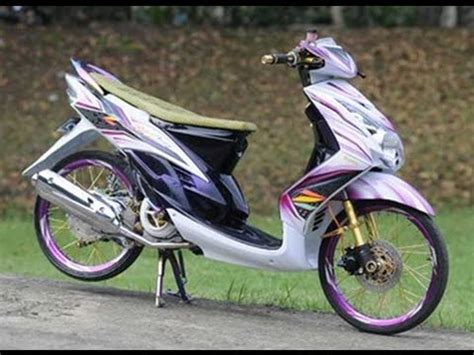 Vlog mereview modifikasi babylook soul gt. Mio j Modif - Motor Mio j Modifikasi Keren - YouTube