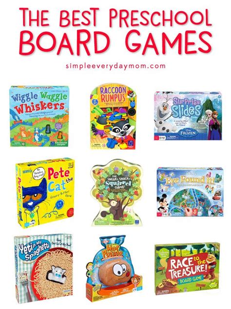 Best Preschool Board Games Have Fun And Connect With Your Kids With