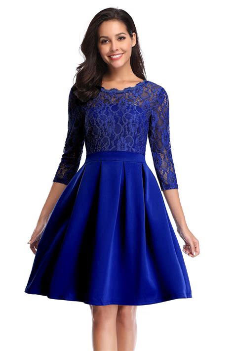 Buy fashion wedding reception dresses from edressit. Freeprance Vintage Lace Cocktail Dresses for Women Party ...