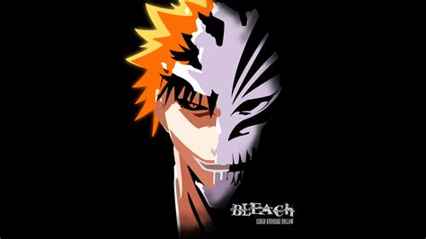 Bleach Kurosaki Ichigo Hollow Mask Wallpapers Hd Desktop And