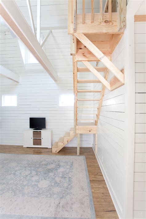The Lettered Cottage | The Bungalow Barn | Open Staircase | Attic | Simple | The Lettered Cottage