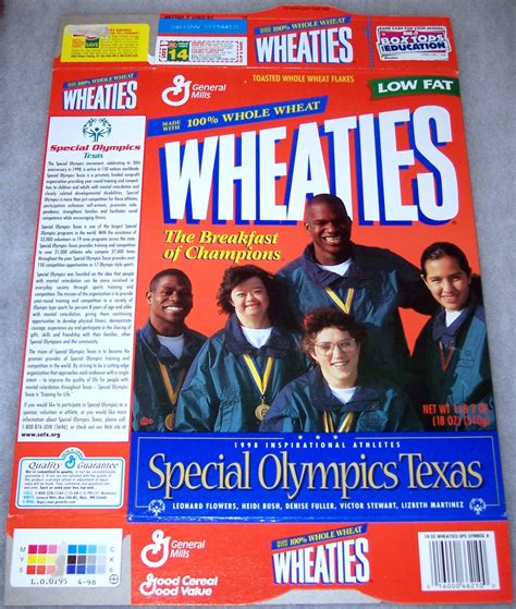 Otto participating in the olympics. 1998 Texas Special Olympics 1998 Inspirational Athletes ...