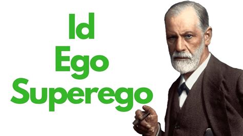 Id Ego Superego With Examples Sigmund Freud Made Easy Youtube