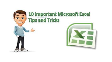 Important Microsoft Excel Tips And Tricks