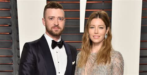 Justin Timberlake Jessica Biel Step Out At Oscars Vanity Fair Party Oscars