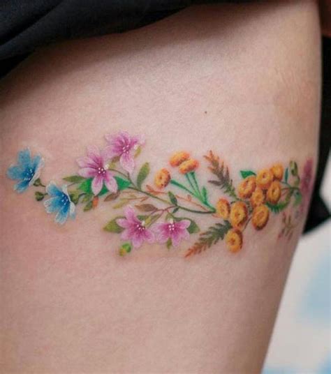 Pin By Adriana Wagner De Jesus On Flores Coloridas Tattoos For Women