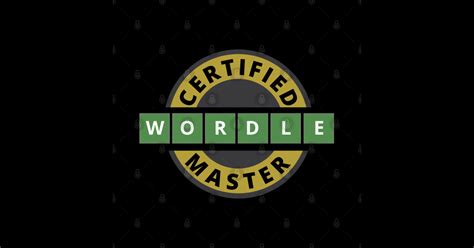 Certified Wordle Master Wordle Wordle Tapestry Teepublic