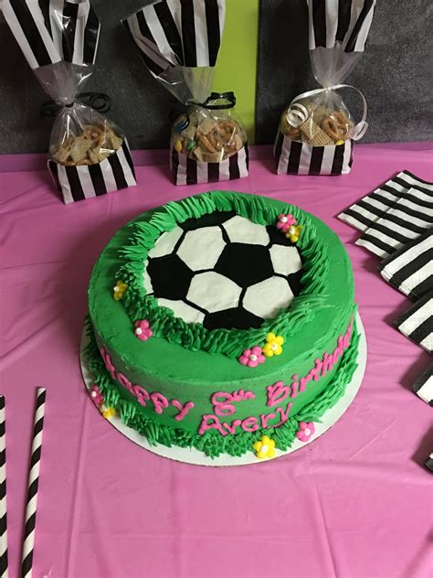 Excellent Image Of Soccer Birthday Cakes Soccer Birthday Cakes Girl