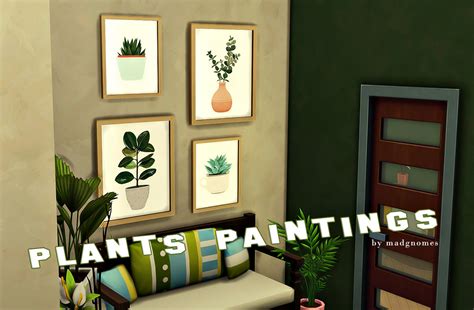Maxis Match Landscape Paintings Cc For Sims 4 Landsca