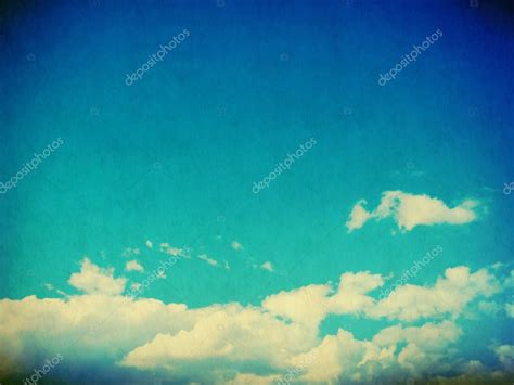 Retro Cloudy Sky Stock Photo By ©horenko 55448677