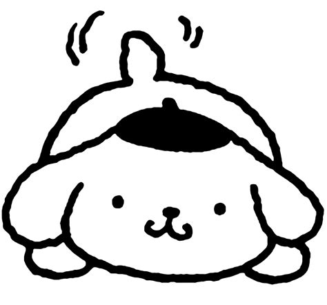 Dibujo de Preciosa Pompompurin para colorear - Dibujos para colorear