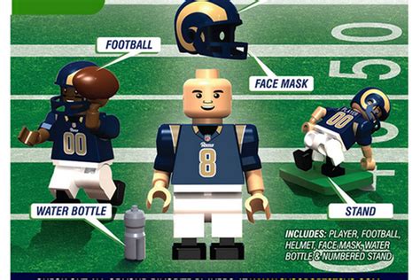 Your Favorite Rams Players As Minifigures Turf Show Times