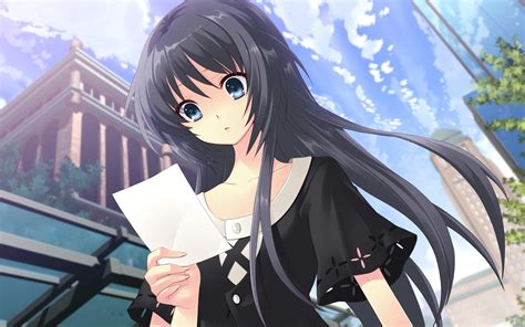 Image Anime Girl Look At The Letter 1680x1050 Era Of The