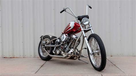 Two Indian Larry Custom Bikes Hit The Auction Block Soon