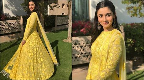 Alia Bhatt Shows Us How To Wear The Perfect Yellow Outfit For Vasant Basant Panchami The