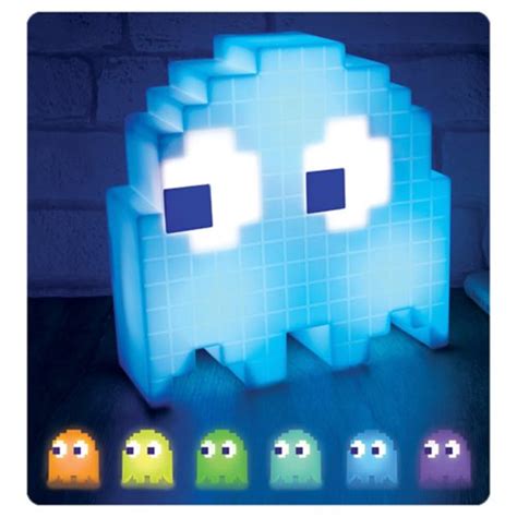 This pacman ghost light features all your favorite pacman ghost characters. Pac-Man 8-bit Ghost Light - Entertainment Earth