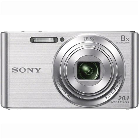 Sony Dsc W830 Cyber Shot 201mp Digital Camera Silver 16gb Memory