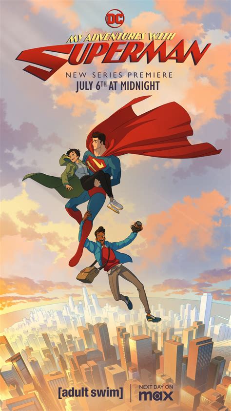 “my adventures with superman” premieres july 6 on adult swim dc