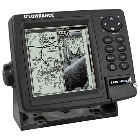 Lowrance Lms 480m Gps Chartplotter Fishfinder With Out Transducer