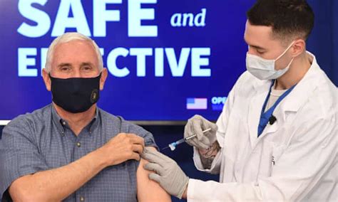 Mike Pence Receives Covid 19 Vaccine On Live Tv I Didnt Feel A Thing