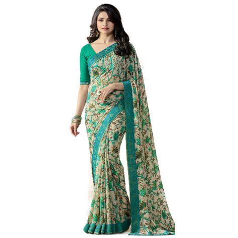 Buy Indian Style Sarees New Arrivals Latest Womensflowergreen