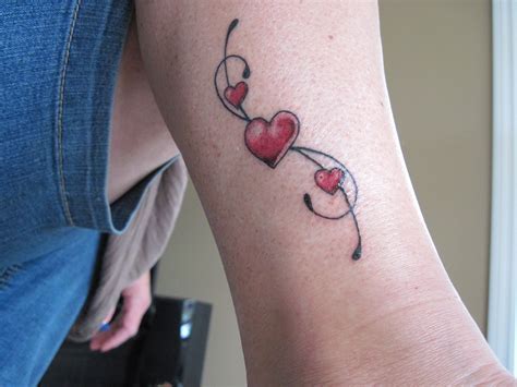 I Finally Did It Got My Tattoo The Two Small Hearts Represent My