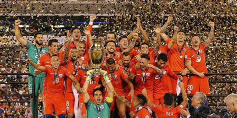 Para ser campeon hay q correr y meter al maximo y los jugadores metieron con todo y entrenaron con todo. Chile campeón de Copa América Centenario - Copa America ...