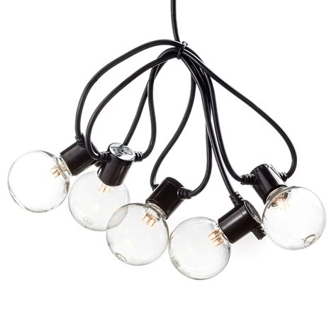 Led String Lights Filament Amber 10 Bulb Uk