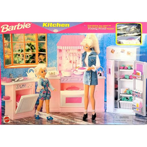 Cocina Barbie Folding Pretty House Barbiepedia