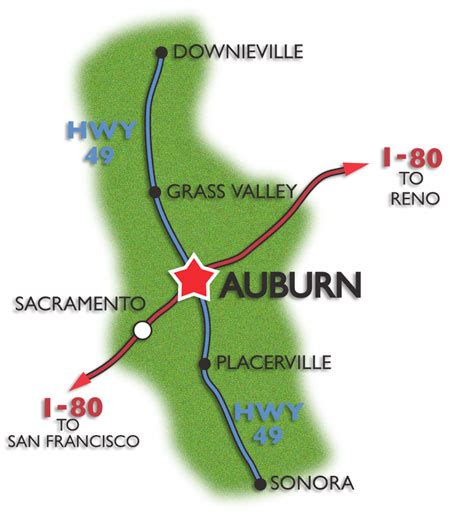 Photo Gallery Basic Map Of Auburn