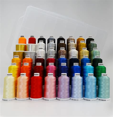 Madeira Rayon Embroidery Thread 1100yd Spool Orange Color 1278