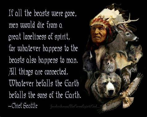 Native American Quotes On Animals Quotesgram