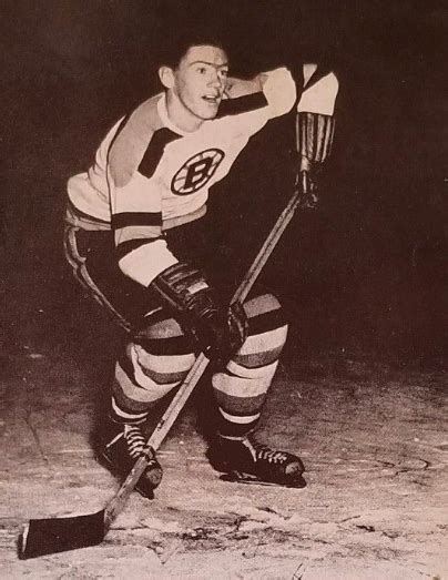 Leo Labine 1956 Boston Bruins Hockeygods