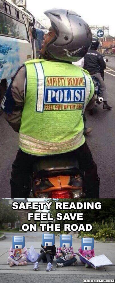 Meme Lucu Indonesia On Twitter Safety Reading Gambarlucu Memelucu