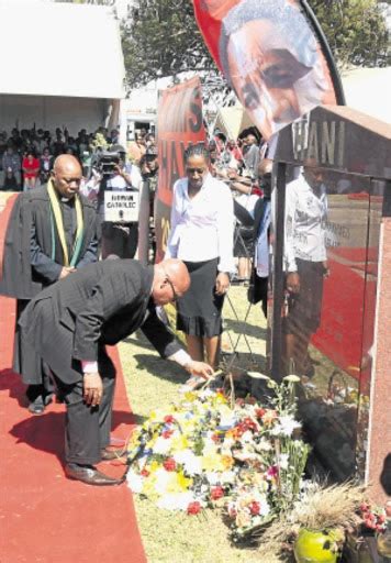 Conflict Over Legacy At Hani Memorial