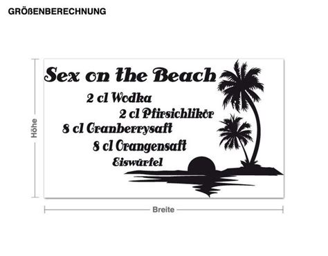 Sex On Th Beach Wandtattoo Kaufen